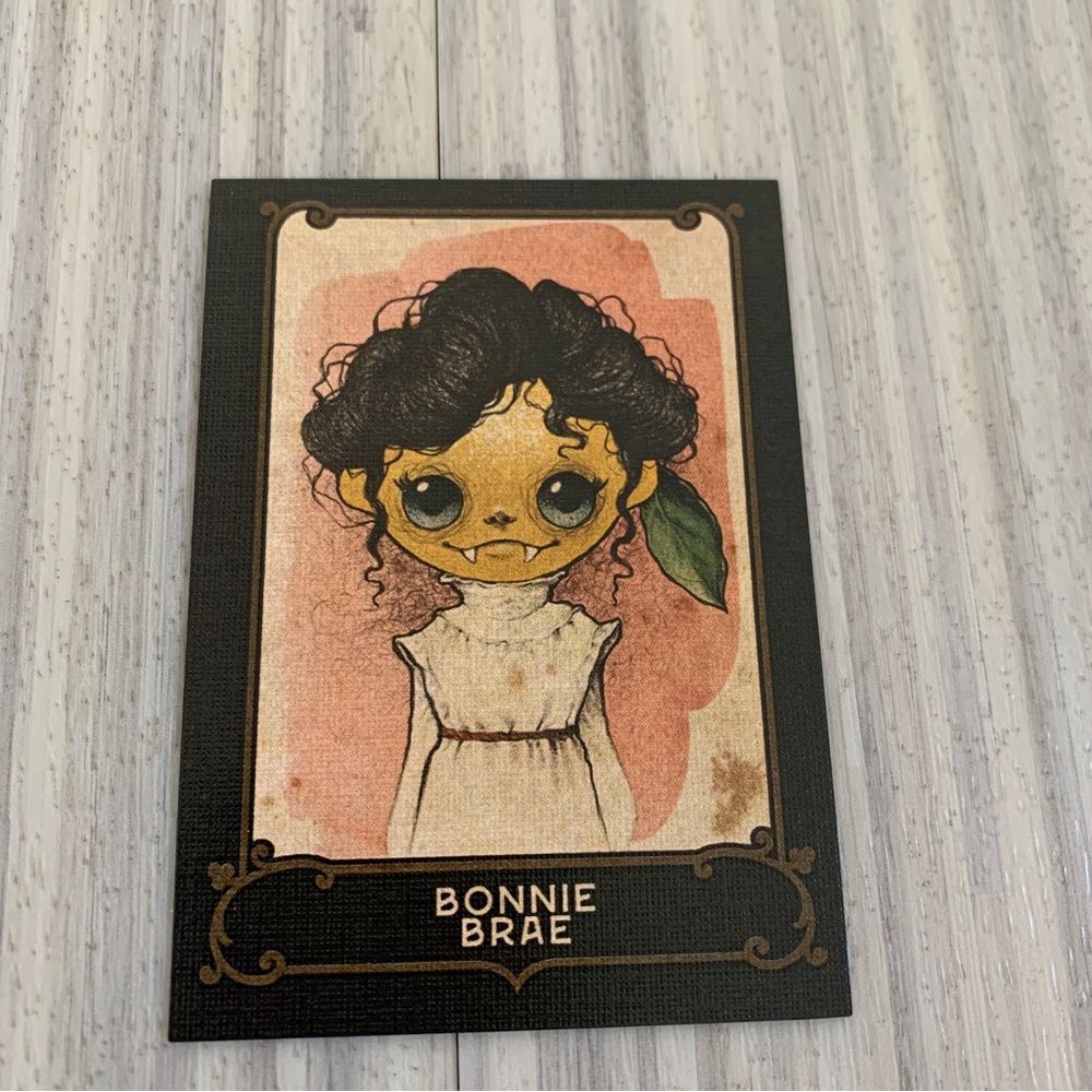 Gideons Bakehouse trading card #5, Bonnie Brae, New